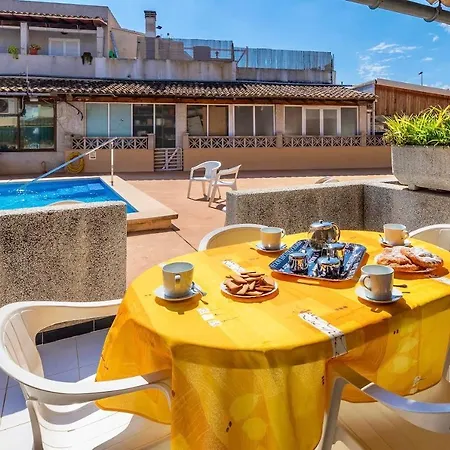 Casa Caty Con Piscina,a 5 Minutos De La Playa